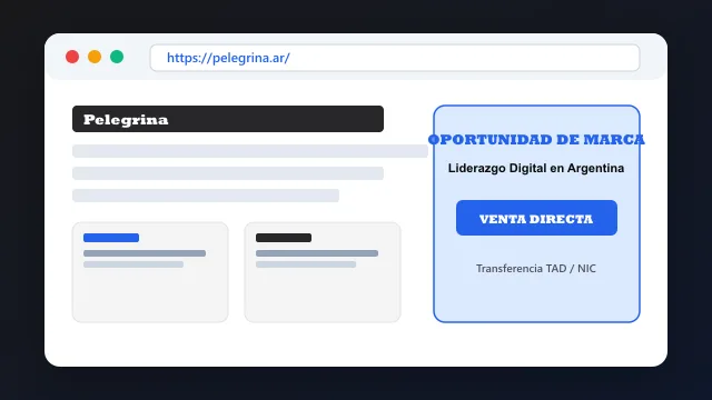 Modelo de aplicación comercial y proyectos digitales para pelegrina.ar